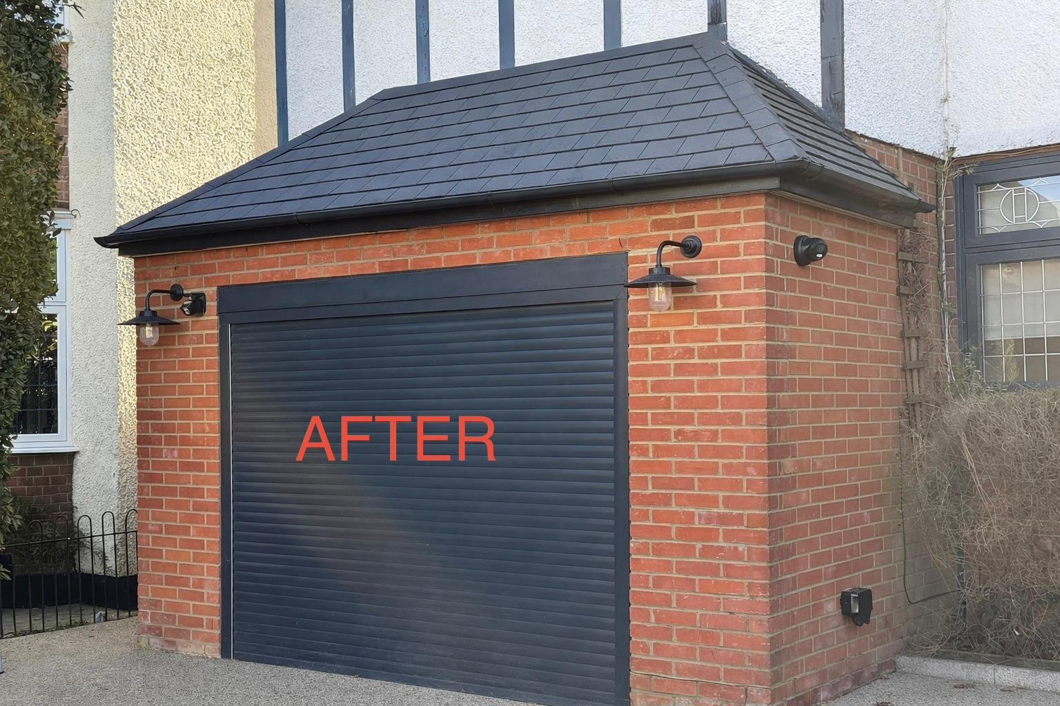 After – restored roof